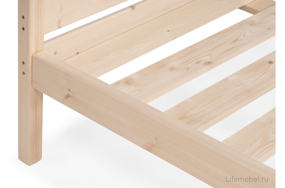 Двуспальная кровать Классика 160 x 200 см с основанием