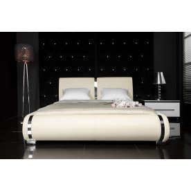 Кровать Aldina 160x200 кремовая