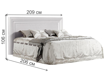 Двуспальная кровать Амели