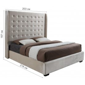 Двуспальная кровать INFI2894