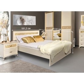 Двуспальная кровать Ливадия Л8э