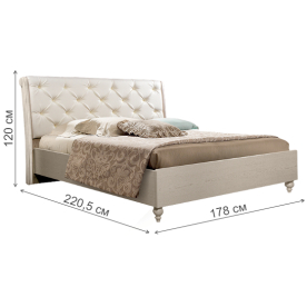 Двуспальная кровать Венеция