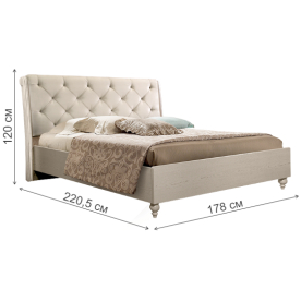 Двуспальная кровать Венеция