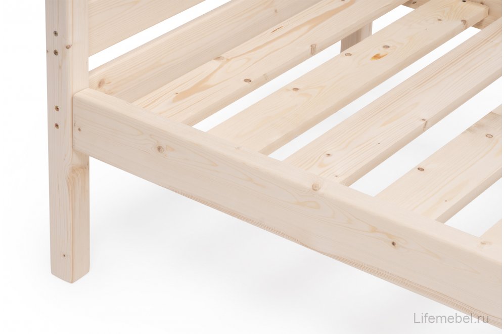 Односпальная кровать Классика 80 x 200 см с основанием