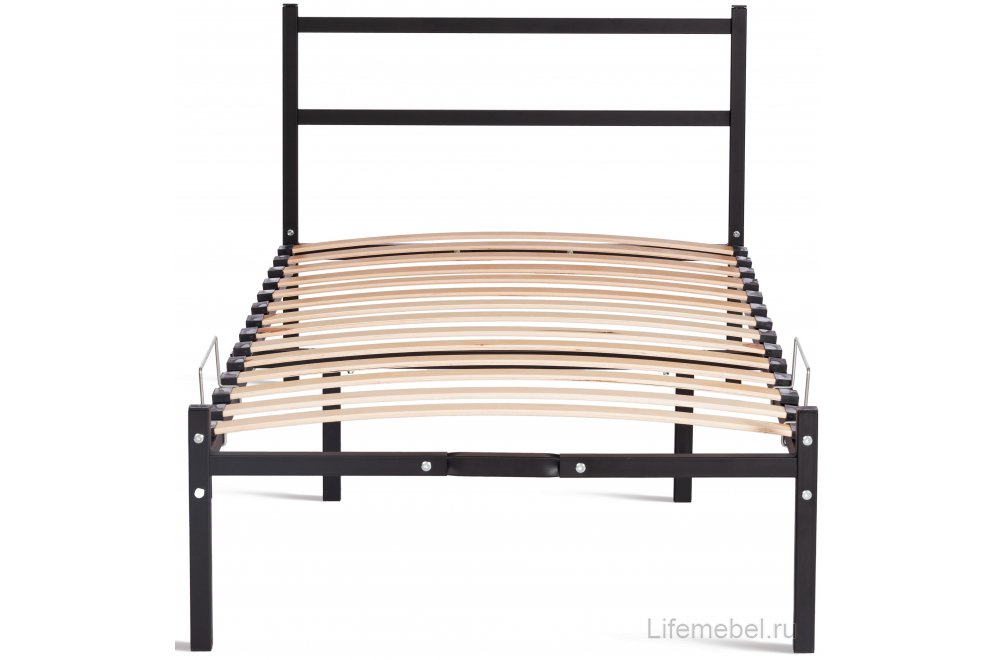 Односпальная кровать Marco 90х200 черный