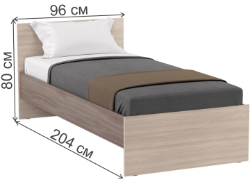 Односпальная кровать Алетра