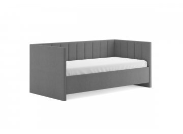Односпальная кровать Alice серый лаунж