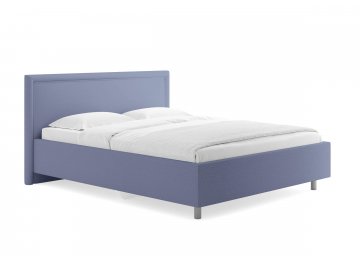 Односпальная кровать Bergamo синий тедди