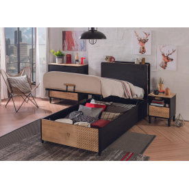 Односпальная кровать Black