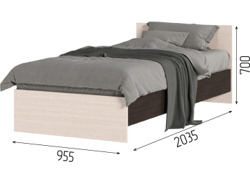 Односпальная кровать Бренди КР 555