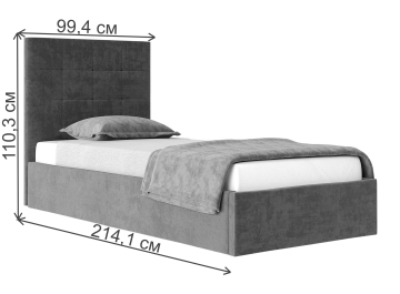 Односпальная кровать Брентор