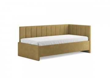 Односпальная кровать Emily горчичный эвита
