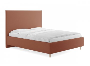 Двуспальная кровать Eveline терракотовый тедди