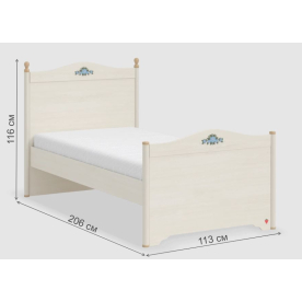 Односпальная кровать Flora