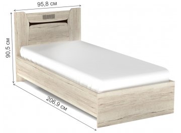 Односпальная кровать Мале