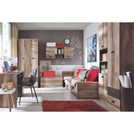 Односпальная кровать Малькольм LOZ с основанием