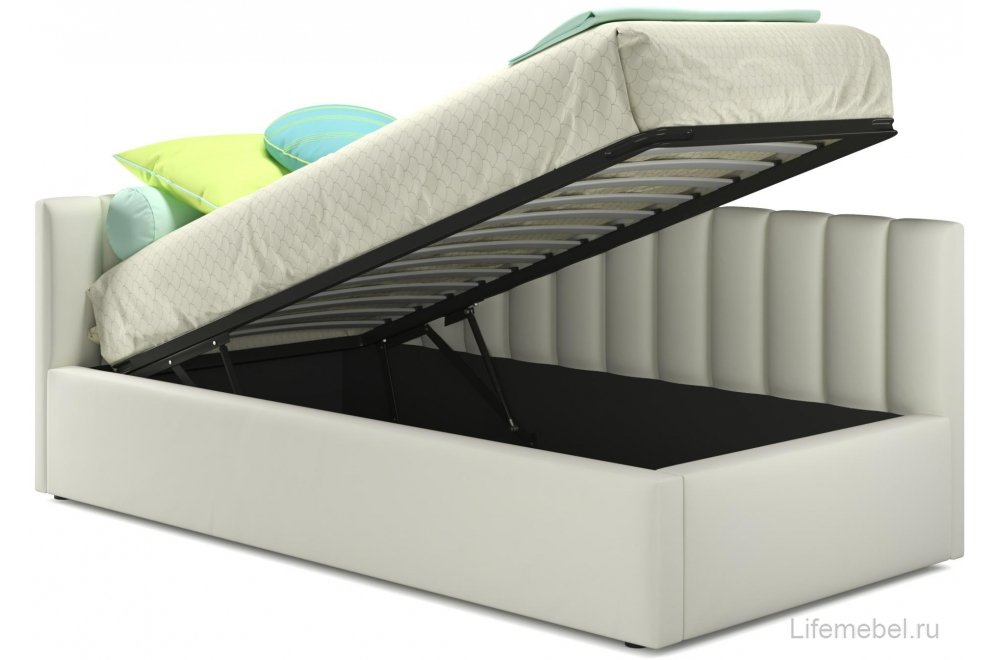 Тахта Milena 90х200 с ПМ бежевый велюр