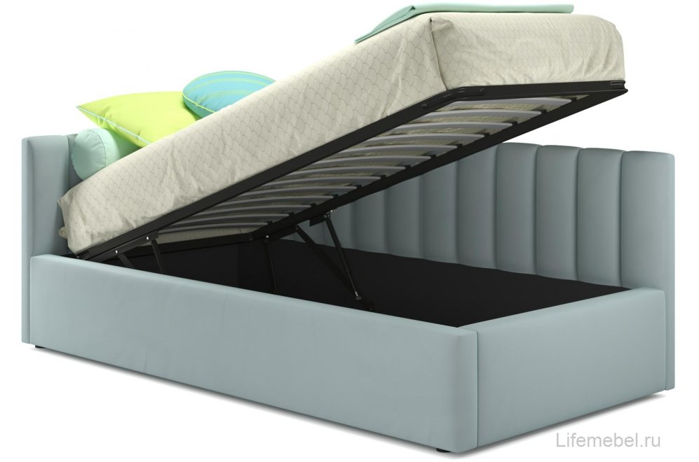 Тахта Milena 90х200 с ПМ велюр мята пастель