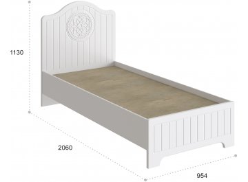 Односпальная кровать Монблан МБ-65К