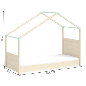 Односпальная кровать Montes