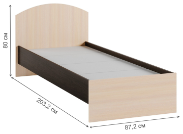 Односпальная кровать Ненси-1