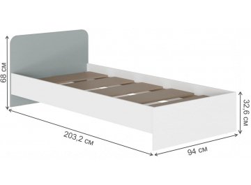 Односпальная кровать Пакола КР-002