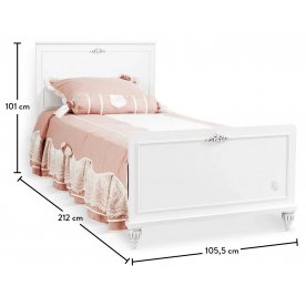 Односпальная кровать Romanticа