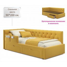 Односпальная кровать Afelia