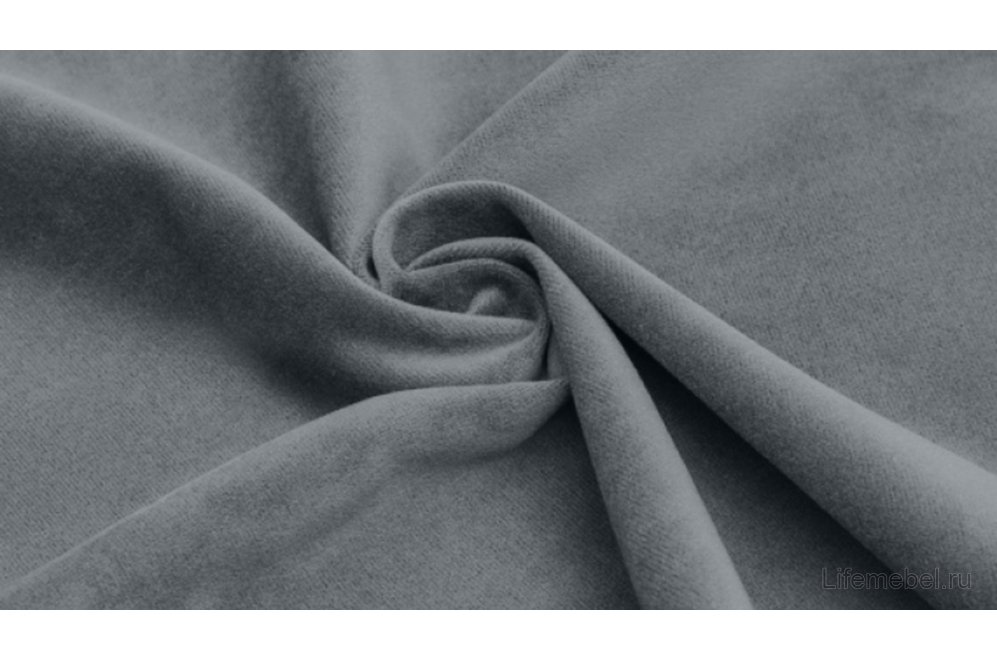 Односпальная кровать Слип 90х200 с утяжками neo 25 серая