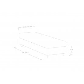 Односпальная кровать Tatami