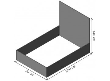 Односпальная кровать Воаб