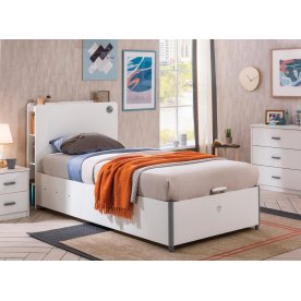 Односпальная кровать White