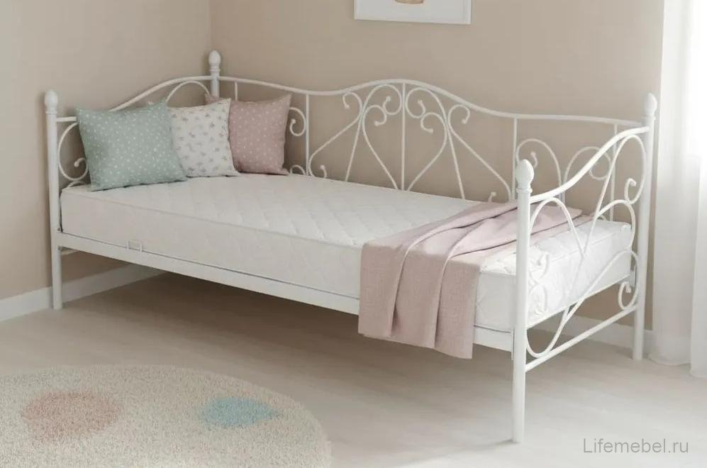 Софа Sumatra 90x200 белая