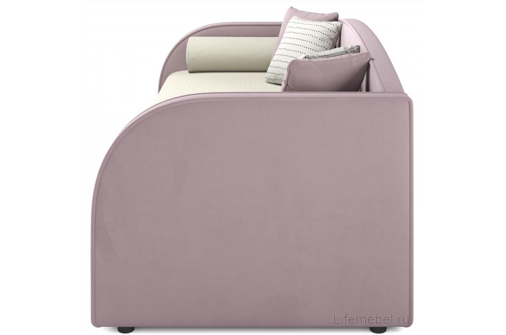 Софа Elda 90х200 лиловый велюр