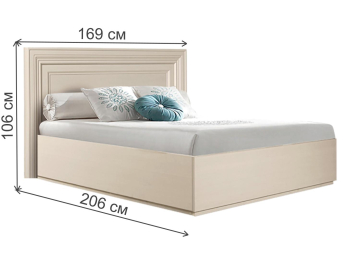 Полутораспальная кровать Амели