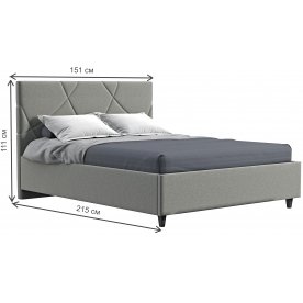 Полутораспальная кровать Амбер