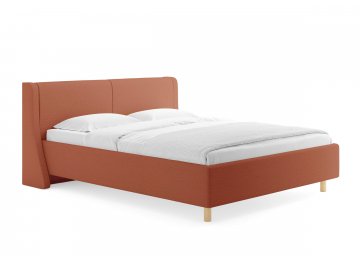 Полутораспальная кровать Barcelona терракотовый тедди