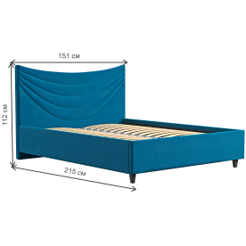 Полутораспальная кровать Бэлла