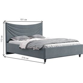 Полутораспальная кровать Бэлла