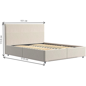 Полутораспальная кровать Comfy