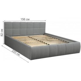 Полутораспальная кровать Диана