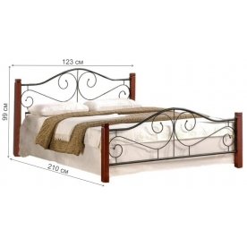 Полутораспальная кровать Violetta