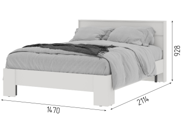 Полутораспальная кровать Элла КР 02