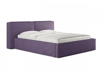 Полутораспальная кровать Europa лаванда микровелюр