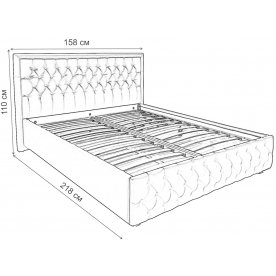 Полутораспальная кровать Флоренция