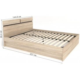 Полутораспальная кровать Карина