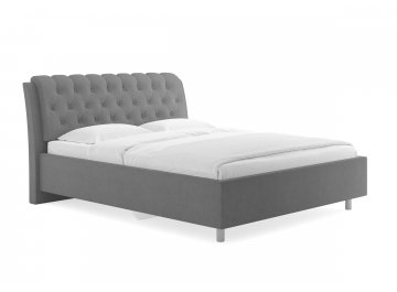 Полутораспальная кровать Olivia серый лаунж