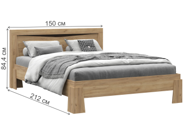 Полутораспальная кровать Паулина КР 702