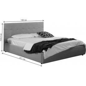 Полутораспальная кровать Selesta