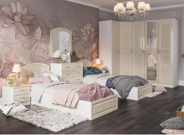 Полутораспальная кровать Падуя КР-140